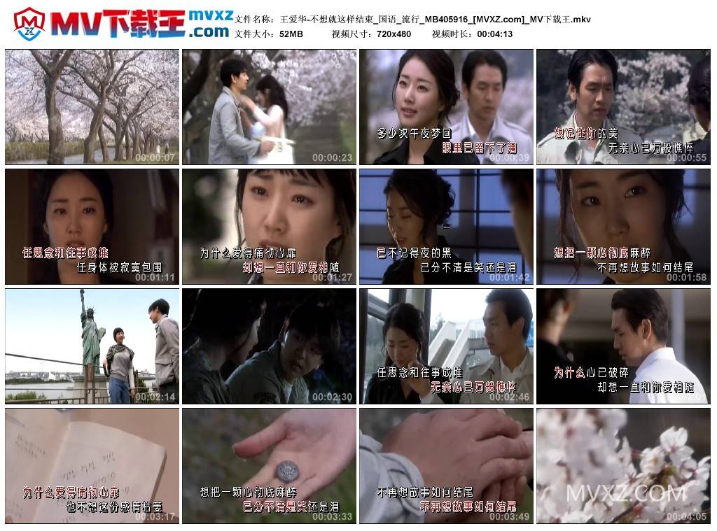 王爱华-不想就这样结束_国语_流行_MB405916